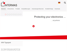 Tablet Screenshot of intermas-el.com